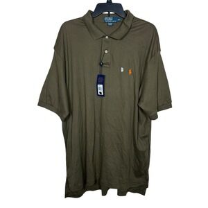 Polo Ralph Lauren The Interlock Polo Shirt Size XXL Preppy Pony NEW
